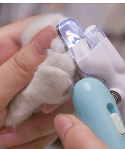 Nagelknipper voor huisdieren Nagelknipper voor honden Nagelknipper voor katten LED-elektrische nagelslijper Huisdierbenodigdheden LED-lamp Nagelknipper voor huisdieren