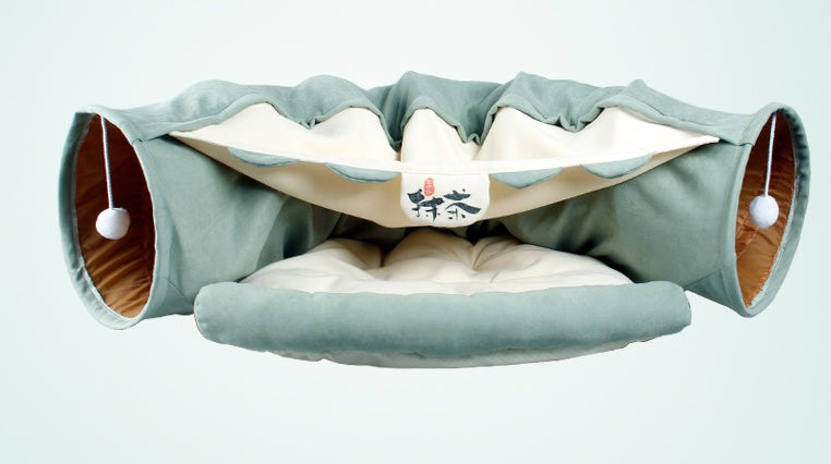 Opvouwbare tunnel voor huisdieren.