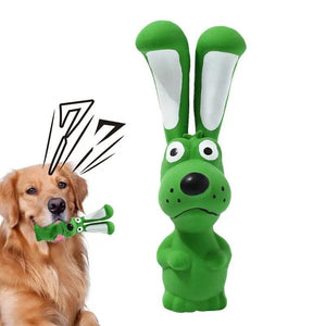 Latex speelgoed voor huisdieren, piepspeeltjes voor nijlpaarden, latex speelgoed voor dieren, zacht interactief hondenspeelgoed, kreukelige huisdierbenodigdheden voor binnen, hond en huisdier